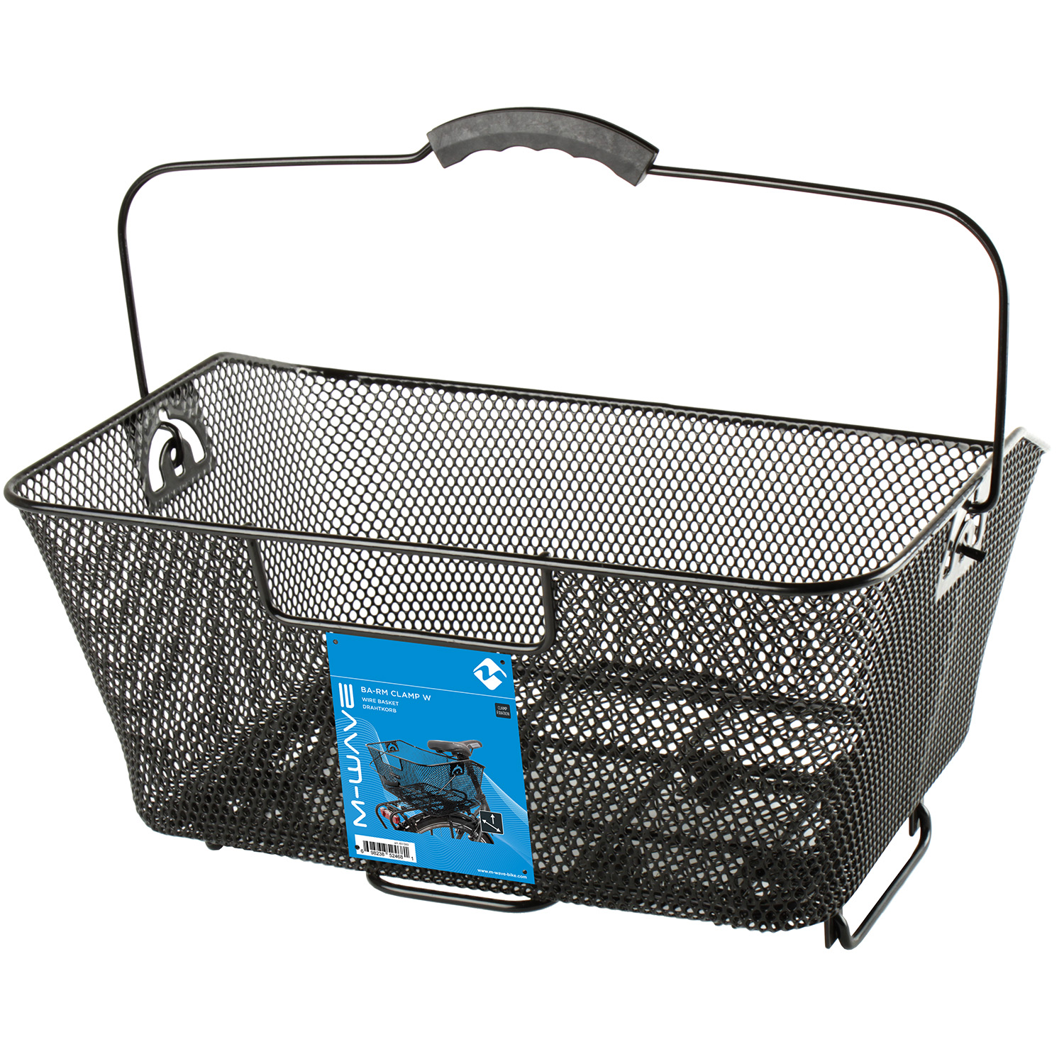 Compra Basil Bold Cestino Bicicletta KlickFix Maglia Fine - Nero Su HBS - Foto 10