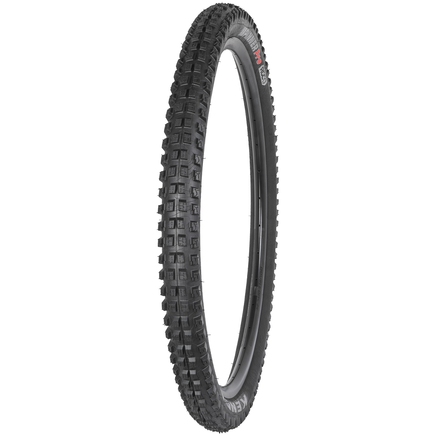 27.5 x 2.4 Kenda Pinner Pro Tire Black Folding AGC Tubeless 