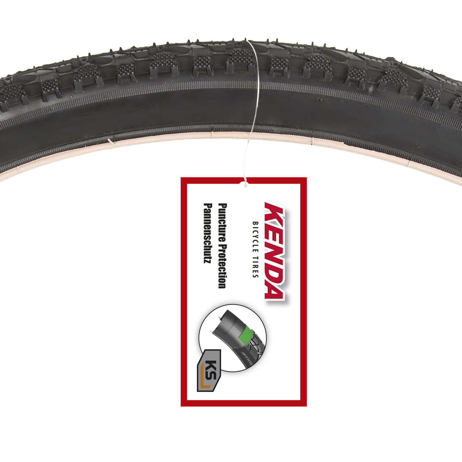KENDA Khan II 700 x 35C Reifen | Messingschlager
