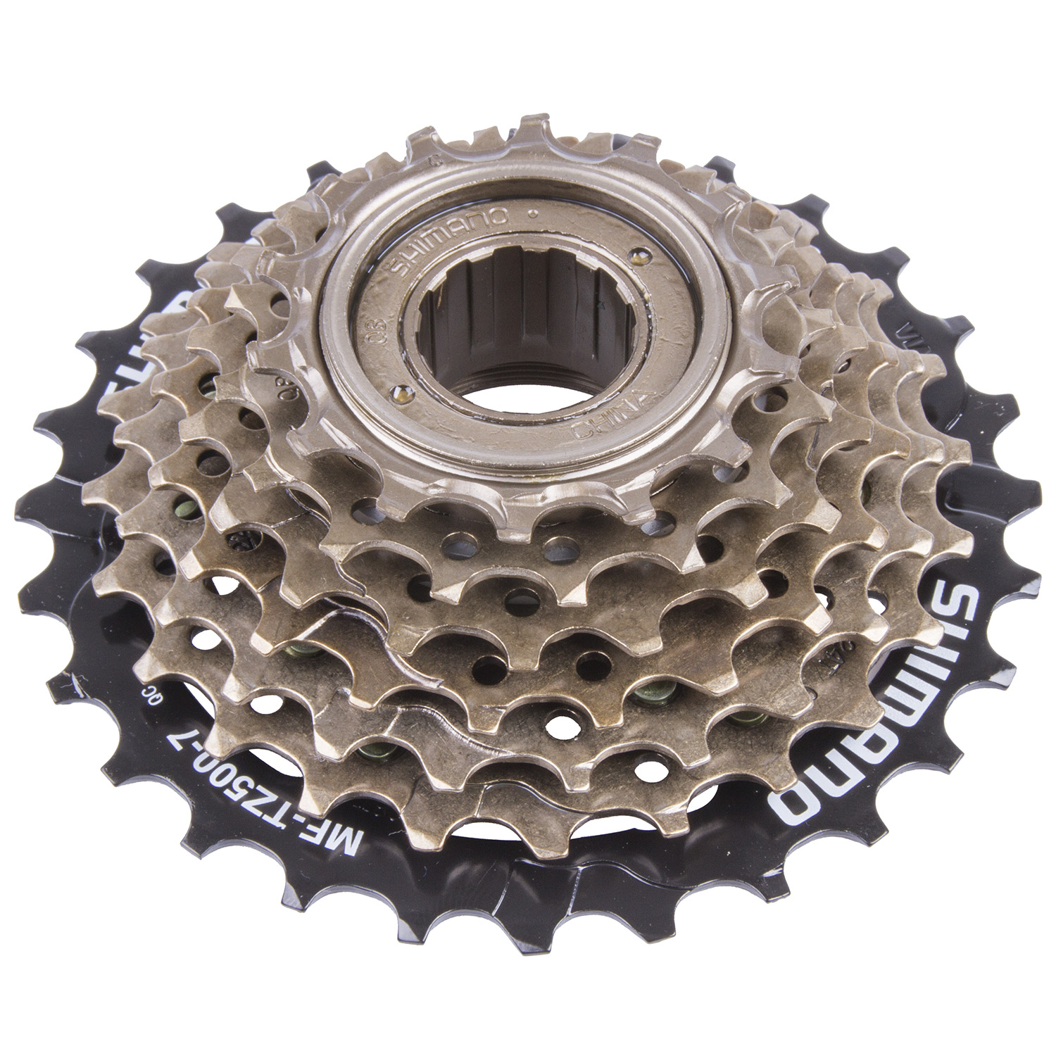 SHIMANO Tourney MF-TZ500 7 speed sprocket with screw attachment ...
