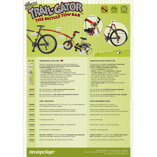 TRAIL-GATOR  folleto