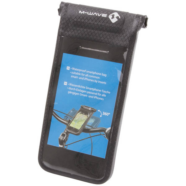 M-WAVE Black Bay Smartphonetasche