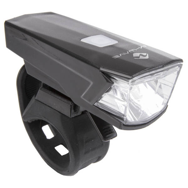 M-WAVE Apollon K 30 USB Luz frontal con batería recargable