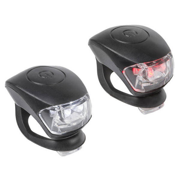 M-WAVE Cobra IV battery flashing light set