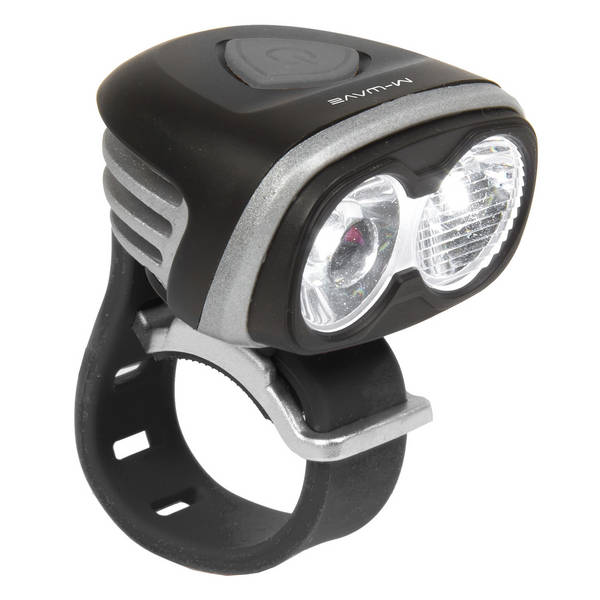 M-WAVE Apollon Ultra 900 Luz frontal con batería recargable