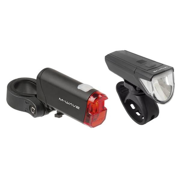 M-WAVE Atlas K51 Batterie-Beleuchtungsset