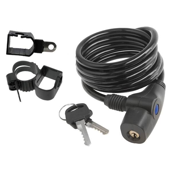  8 spiral cable lock