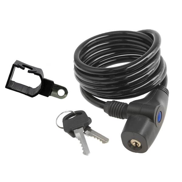 8 C spiral cable lock