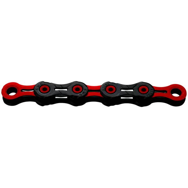 KMC DLC11 waxed Red indicador desgaste cadena