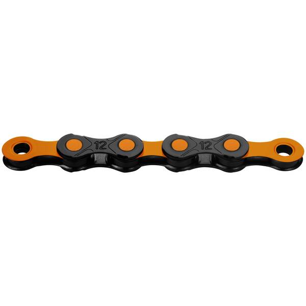 KMC DLC12 waxed Orange indicador desgaste cadena