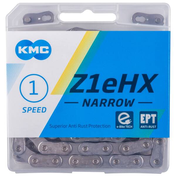KMC Z1eHX Narrow EPT velocidad única / velocidad eje de la rueda cadena