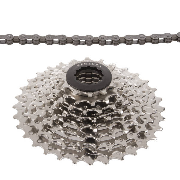 VENTURA Power 8 speed juego de cadenas y cassette