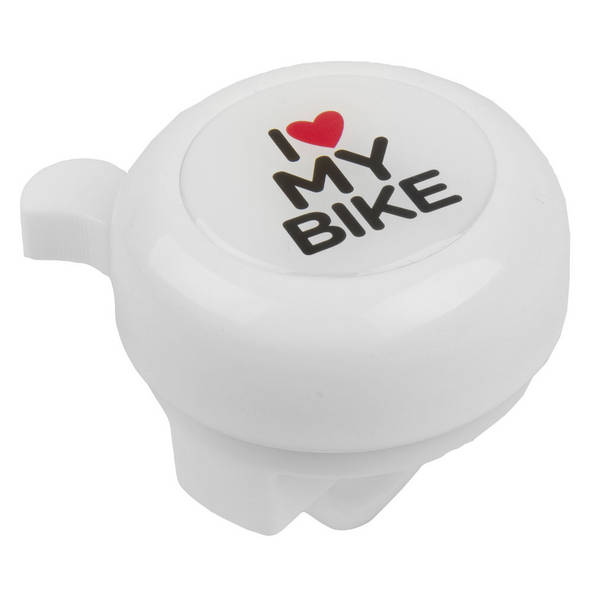 M-WAVE I love my bike bicycle bell Bella 3D