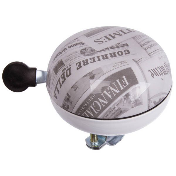 M-WAVE Newspaper Maxi Ding-Dong Maxi campanello per bicicletta
