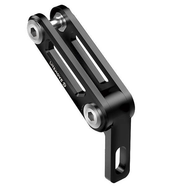 Litemove FK2A aluminium 2 axles fork bracket Zubehör E-Bike Beleuchtung