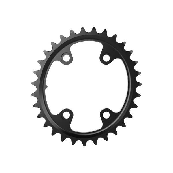 ROTOR Q RINGS GRX BCD80X4 31T(48) INNER BLACK Chainring