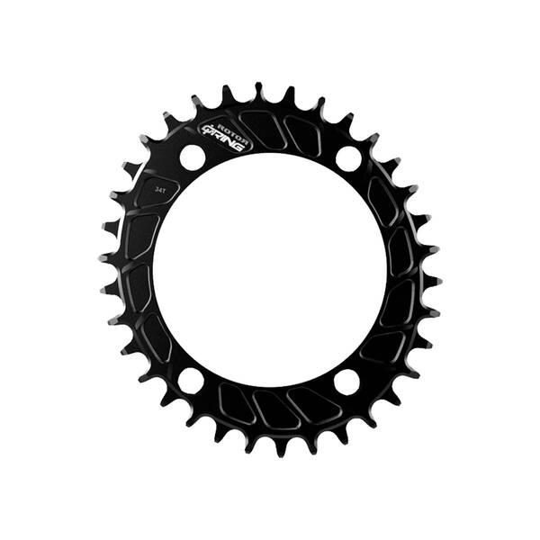 ROTOR Q RINGS MTB BCD110X4 36T BLACK Plato
