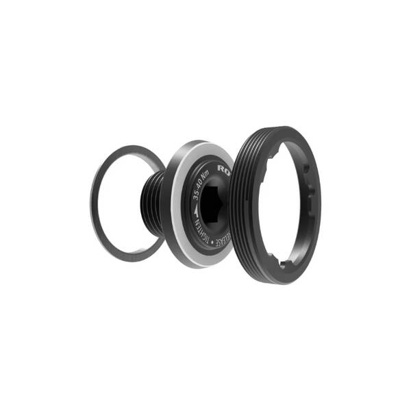 ROTOR INPOWER DRIVE SIDE BOLT SET BLACK crank bolt