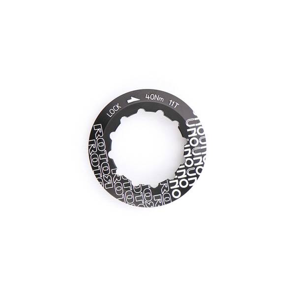 ROTOR CASSETTE LOCK RING 11T BLACK anillo de bloqueo