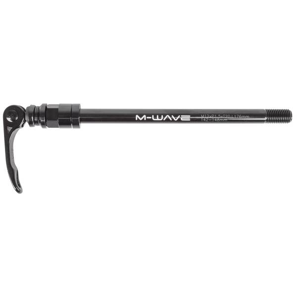 M-WAVE Stalwart Axle Shimano Eje pasante con soporte para remolque