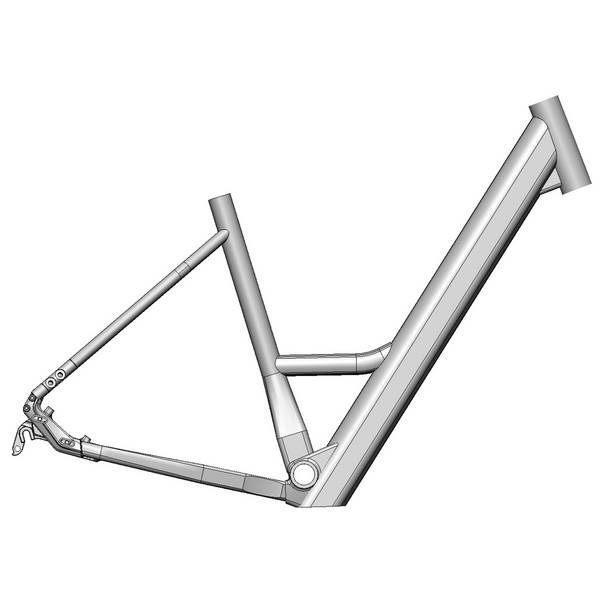 Urban Light for Bafang Rear Hub Motor urban/transit frame