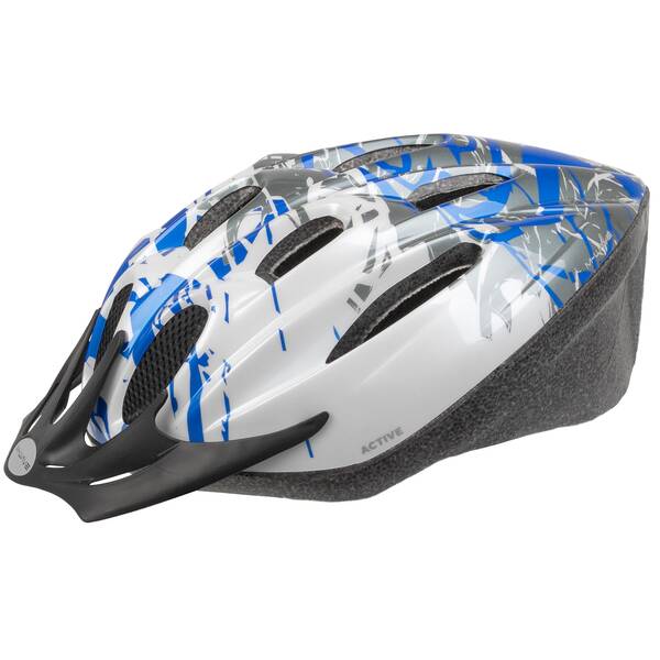 M-WAVE Active bicycle helmet Blue Spots