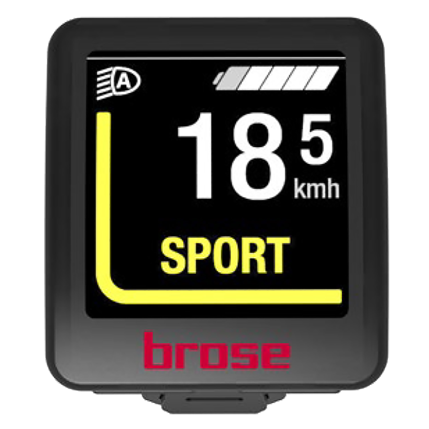 BROSE Allround LCD Display | Messingschlager