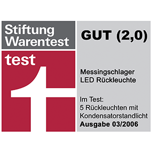Stiftung Warentest Note GUT