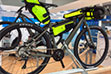 E-Gravelbike mit Bafang Heckmotor und M-Wave Bikepacking Ausrüstung