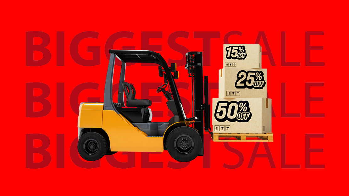 Biggest Sale: up to 50 % discount on selected products